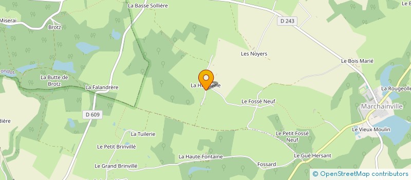 localisation de l'entreprise MONSIEUR PAUL GAILLARD à LONGNY LES VILLAGES
