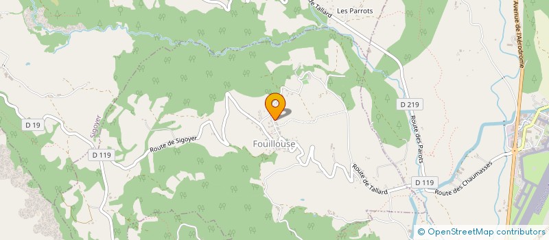 localisation de l'entreprise MONSIEUR PAUL GAILLARD  FOUILLOUSE