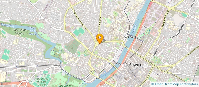 localisation de l'entreprise MONSIEUR PAUL GAILLOT à ANGERS