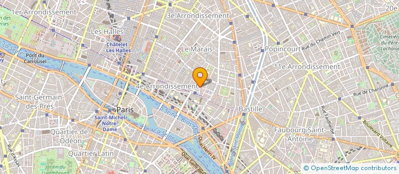 localisation de l'entreprise MONSIEUR PAUL GALLET  PARIS