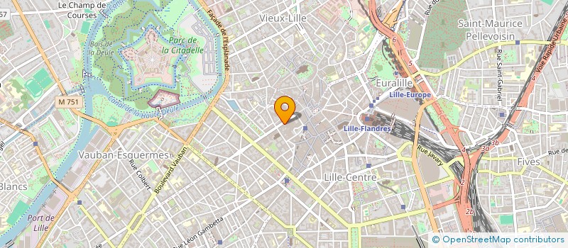 localisation de l'entreprise MONSIEUR PAUL GALLIE  LILLE