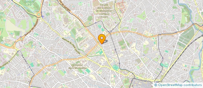 localisation de l'entreprise MONSIEUR PAUL GALODE à MONTPELLIER