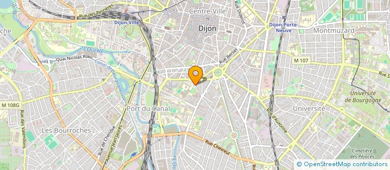 localisation de l'entreprise MONSIEUR PAUL GARCIA  DIJON