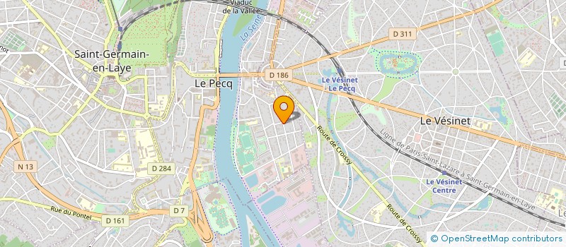 localisation de l'entreprise MONSIEUR PAUL GARCIA  LE PECQ