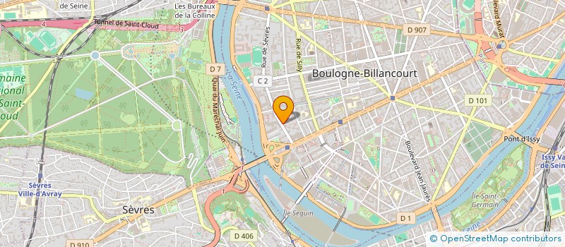 localisation de l'entreprise MONSIEUR PAUL GARDENAT à BOULOGNE-BILLANCOURT