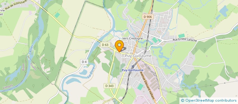 localisation de l'entreprise MONSIEUR PAUL GARDETTE  PUY-GUILLAUME