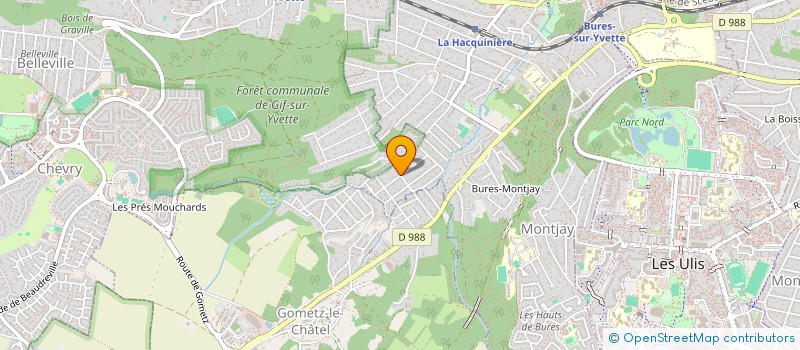 localisation de l'entreprise MONSIEUR PAUL GARRO à BURES-SUR-YVETTE