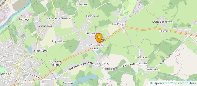 localisation de l'entreprise MONSIEUR PAUL GASTAO à PANAZOL
