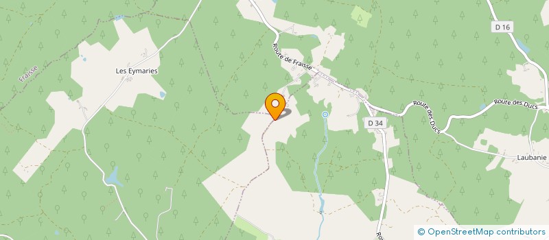 localisation de l'entreprise MONSIEUR PAUL GAUDRY  LA FORCE