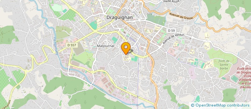 localisation de l'entreprise MONSIEUR PAUL GAUFFINET à DRAGUIGNAN