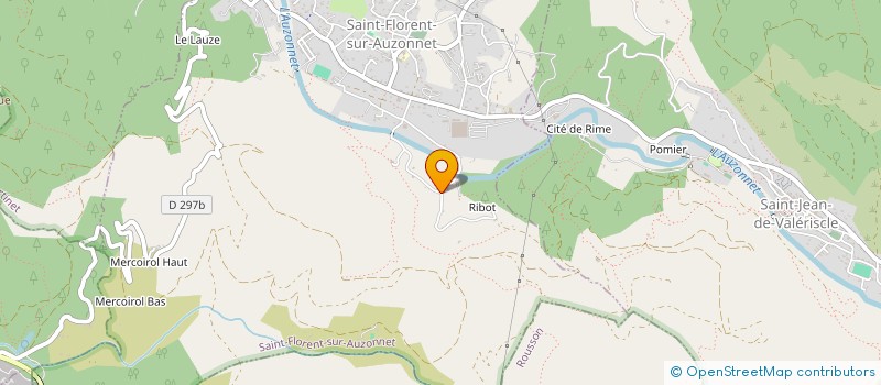 localisation de l'entreprise MONSIEUR PAUL GAULTIER  SAINT-FLORENT-SUR-AUZONNET