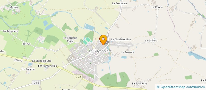 localisation de l'entreprise MONSIEUR PAUL GAUTHIER à MONTAIGU-VENDEE
