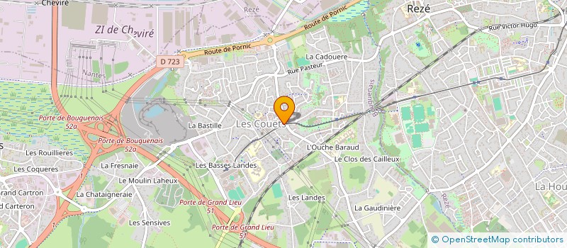 localisation de l'entreprise MONSIEUR PAUL GAUTIER  BOUGUENAIS