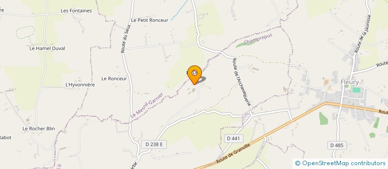 localisation de l'entreprise MONSIEUR PAUL GAUTIER  CHAMPREPUS