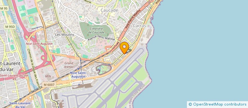 localisation de l'entreprise MONSIEUR PAUL GAZAN à NICE