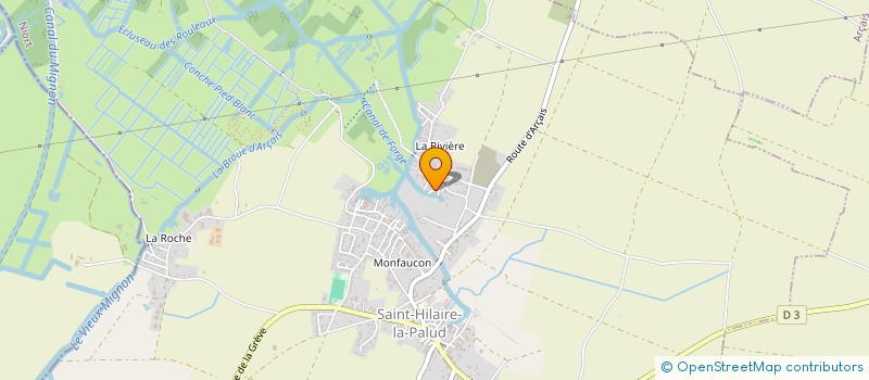 localisation de l'entreprise MONSIEUR PAUL GENDET  SAINT-HILAIRE-LA-PALUD