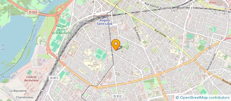 localisation de l'entreprise MONSIEUR PAUL GERNIGON  LE MANS