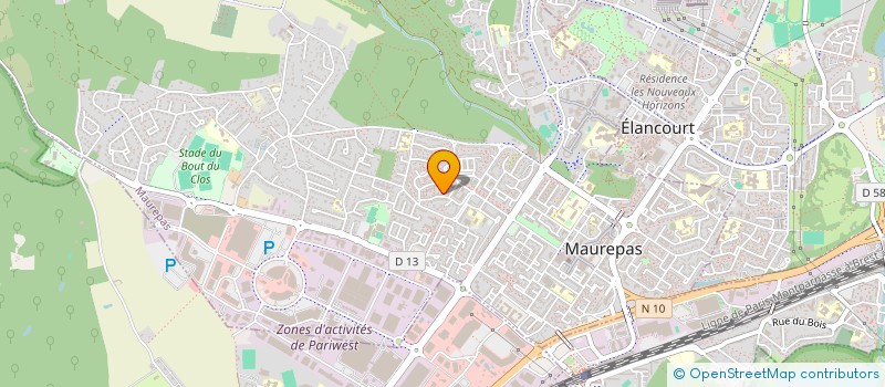 localisation de l'entreprise MONSIEUR PAUL GEYER  MAUREPAS