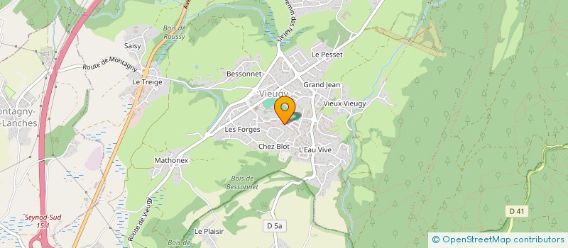 localisation de l'entreprise MONSIEUR PAUL GHESTEM à ANNECY