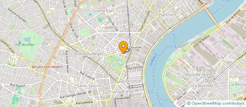 localisation de l'entreprise MONSIEUR PAUL GHIBEAUX  BORDEAUX