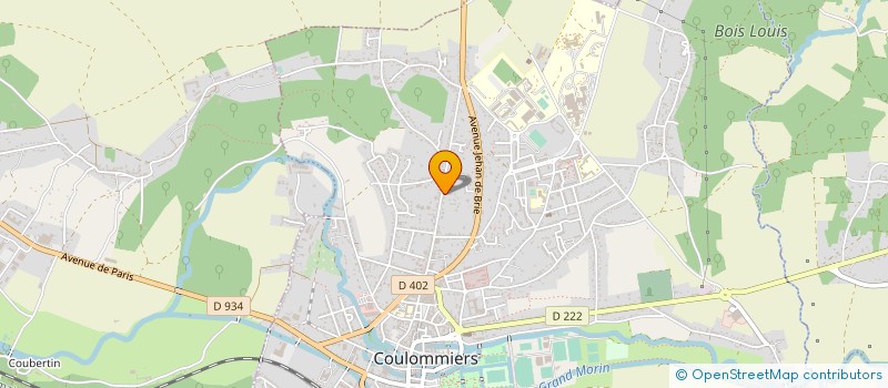 localisation de l'entreprise MONSIEUR PAUL GHIOTTI à COULOMMIERS
