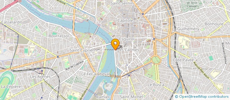 localisation de l'entreprise MONSIEUR PAUL GIBERT à TOULOUSE