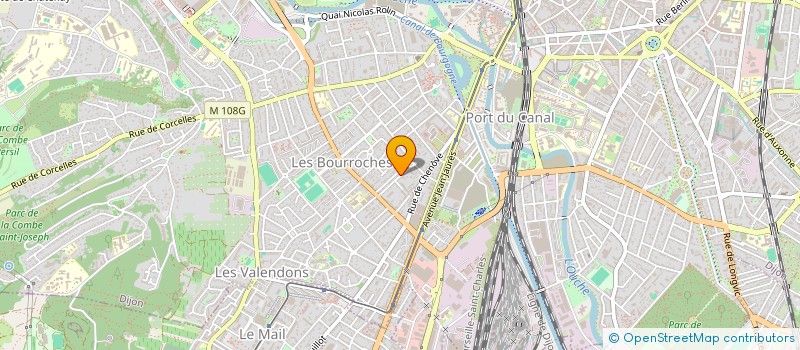 localisation de l'entreprise MONSIEUR PAUL GIEN  DIJON