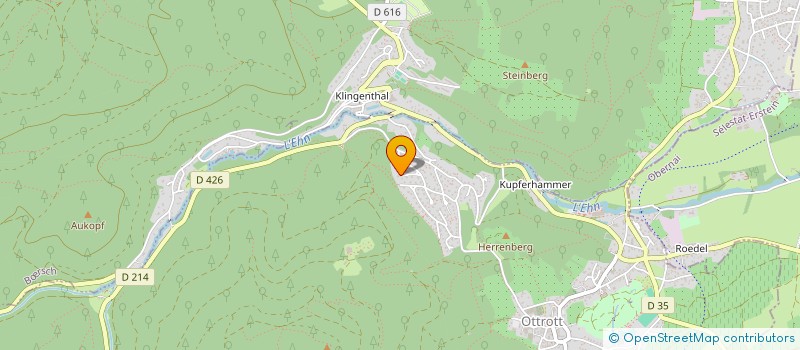 localisation de l'entreprise MONSIEUR PAUL GINGLINGER  OTTROTT