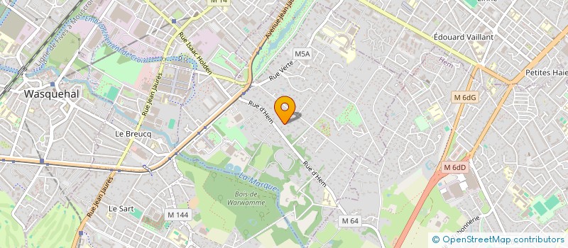 localisation de l'entreprise MONSIEUR PAUL GINTERDAELE  CROIX