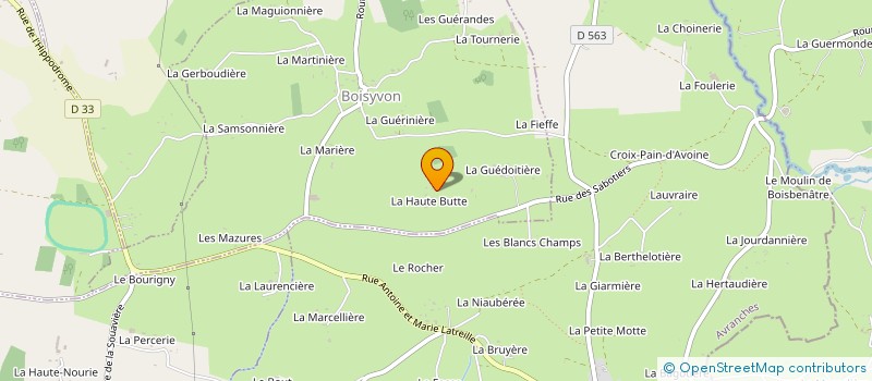 localisation de l'entreprise MONSIEUR PAUL GIRLING  BOISYVON