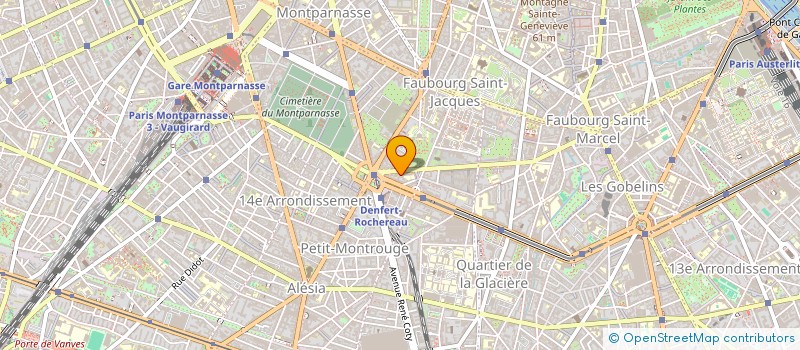 localisation de l'entreprise MONSIEUR PAUL GIROLAMI  PARIS