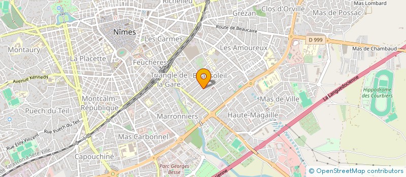 localisation de l'entreprise MONSIEUR PAUL GIUDICELLI  NIMES