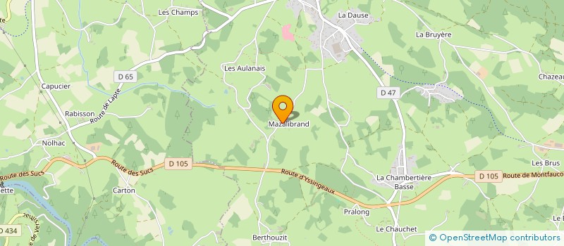 localisation de l'entreprise MONSIEUR PAUL GONCALVES  LAPTE