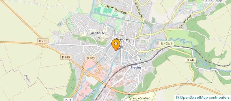 localisation de l'entreprise MONSIEUR PAUL GONCALVES BOUCA NOVA  PROVINS