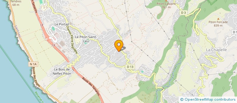 localisation de l'entreprise MONSIEUR PAUL GONTHIER à SAINT-LEU