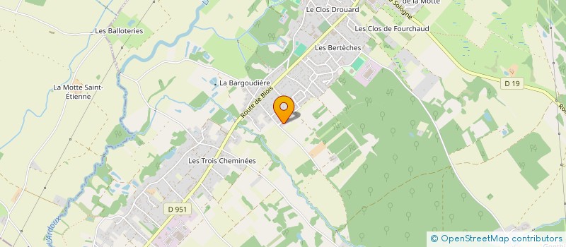 localisation de l'entreprise MONSIEUR PAUL GOUCHAULT à LAILLY-EN-VAL