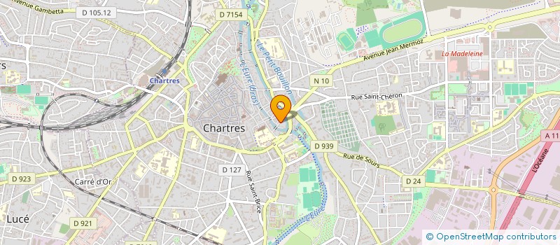 localisation de l'entreprise MONSIEUR PAUL GOURDON à CHARTRES