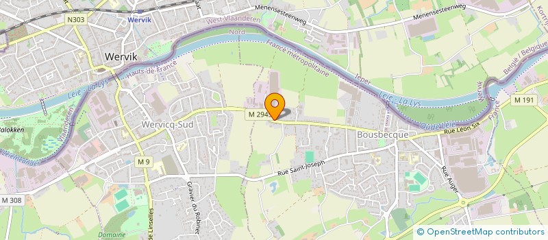 localisation de l'entreprise MONSIEUR PAUL GOURMEZ  BOUSBECQUE