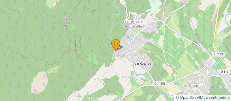 localisation de l'entreprise MONSIEUR PAUL GRABOUILLAT  SAINT-JEAN-DE-CUCULLES