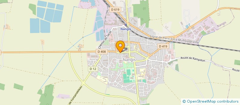 localisation de l'entreprise MONSIEUR PAUL GRAFF  NANGIS