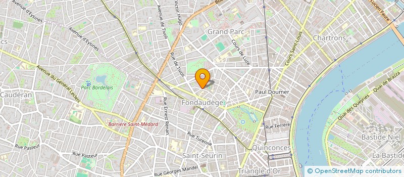 localisation de l'entreprise MONSIEUR PAUL GRAMAGE à BORDEAUX