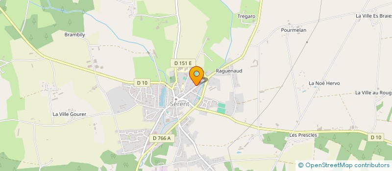 localisation de l'entreprise MONSIEUR PAUL GRAND  SERENT