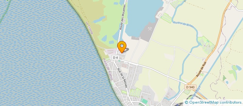 localisation de l'entreprise MONSIEUR PAUL GRANGER à LE CROTOY