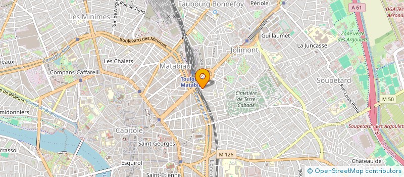 localisation de l'entreprise MONSIEUR PAUL GREA  TOULOUSE