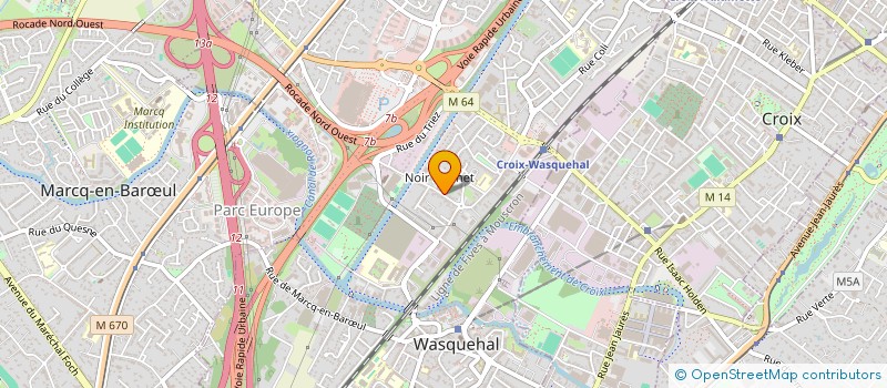 localisation de l'entreprise MONSIEUR PAUL GREGG  WASQUEHAL