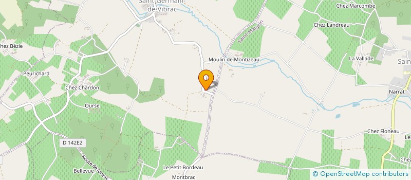 localisation de l'entreprise MONSIEUR PAUL GREGOIRE  SAINT-GERMAIN-DE-VIBRAC