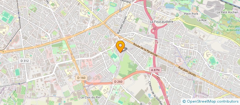 localisation de l'entreprise MONSIEUR PAUL GRIFFATON à ANGERS
