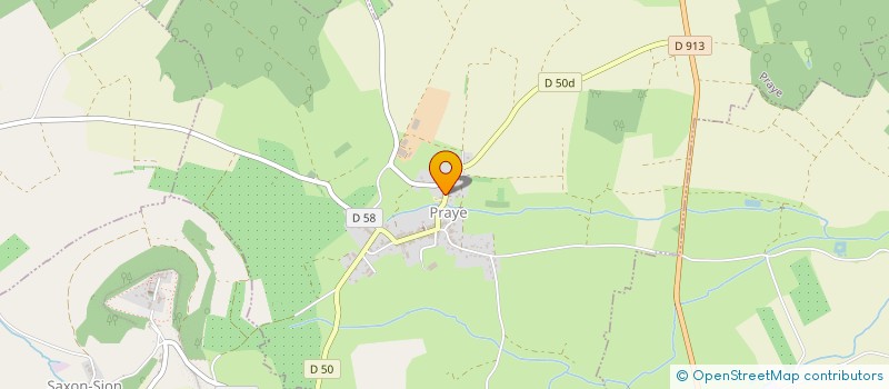 localisation de l'entreprise MONSIEUR PAUL GRIFFATON  PRAYE