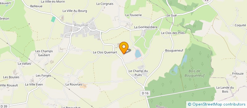localisation de l'entreprise MONSIEUR PAUL GRIFFIN à ROUILLAC