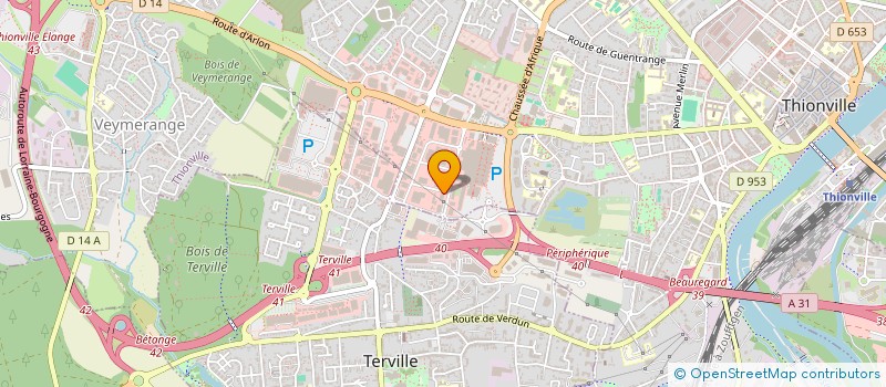 localisation de l'entreprise MONSIEUR PAUL GRILLI  THIONVILLE